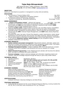 Jsom Technical Resume Template Remove Prior To Using John Doe Tejas Raja Shivaprakash 2600 Waterview Pkwy 3838 Richardson