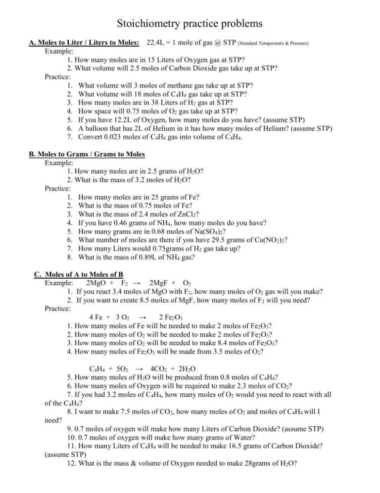 What Is The Standard Pressure For 1 00 Mole Of Gas At Stp