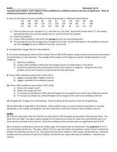 Worksheet 10.2 B