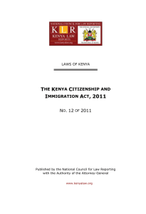 No 12 of 2011 - Kenya Law Reports