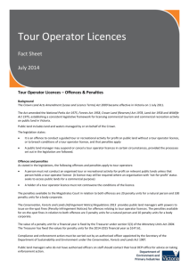 offences and penalties - Department of Environment, Land, Water