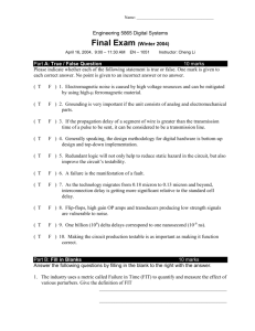 Final Exam 2004