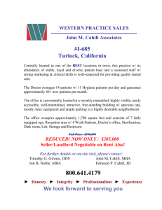 Prospectus - Western Practice Sales