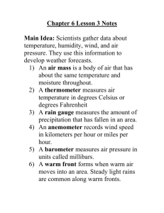 Chapter 6 Lesson 3 Notes