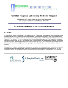Hamilton Regional Laboratory Medicine Program A Collaborative