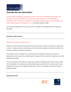 Example service description