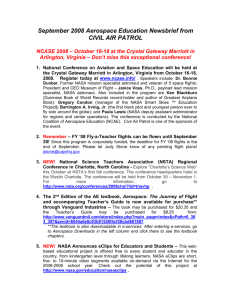 June 2006 Newsbrief for Aerospace Education