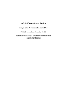 AOSS 582/556/465 Space System Design
