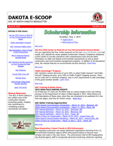 dakota e-scoop - AGC of North Dakota
