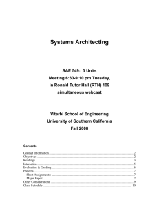 Readings - Daniel J. Epstein Department of Industrial and Systems
