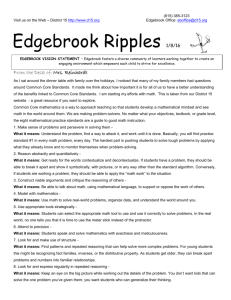 Edgebrook Ripples 1/8/16 - McHenry School District 15