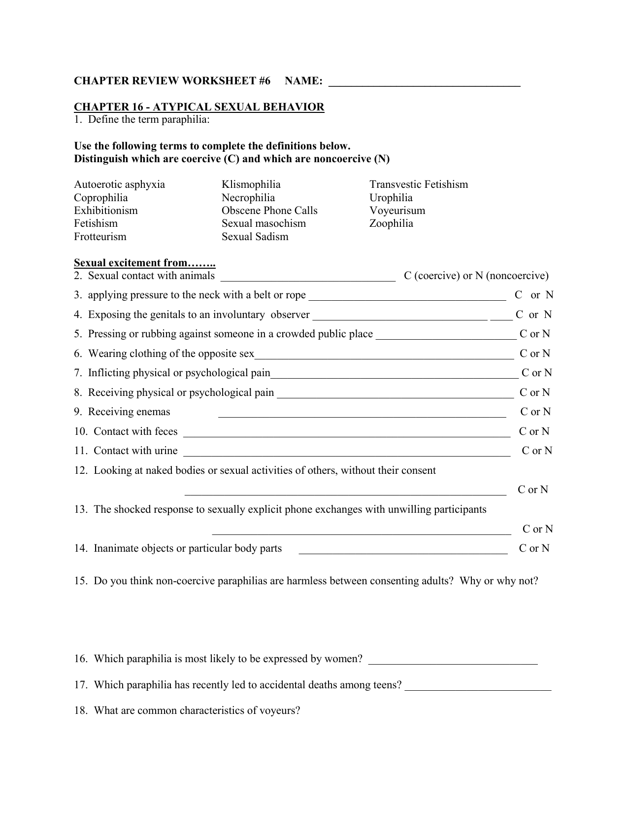 791px x 1024px - ReviewWorksheet5