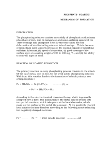 phosphate - mechanism - Thin Chemie Formulations