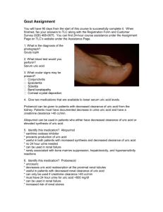 Gout Answers