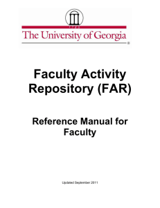 Click here - UGA Faculty Activity Repository