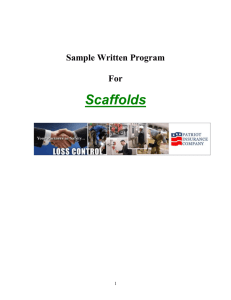 Scaffold Safety Program