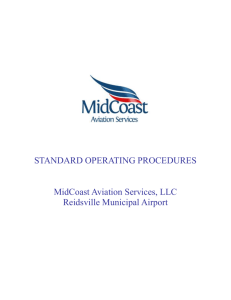 standard operating procedures - MidCoast Aviation Services, LLC