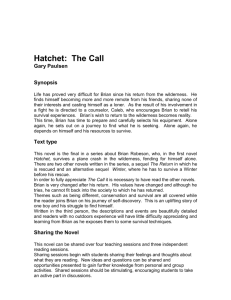 Hatchet: The Call - Scholastic New Zealand