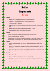 Hatchet red group chapter tasks