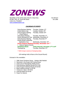 zonews - Zonta Club of St. Cloud
