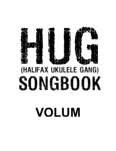 The Official HUG Songbook – Volume 2 – DRAFT