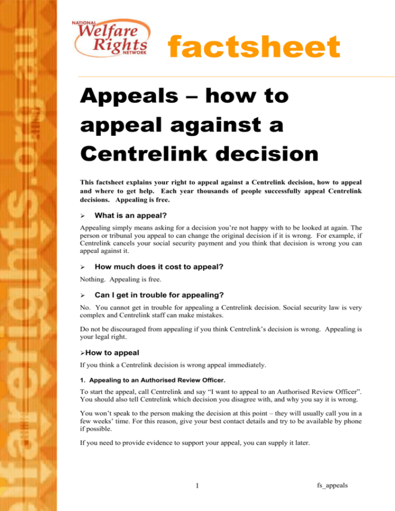 appeals-how-to-appeal-against-a-centrelink-decision