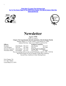Newsletter - EAA Chapter 724