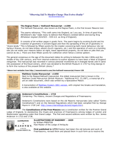books on-line - John L. DeGrazier Masonic Lodge No. 1349