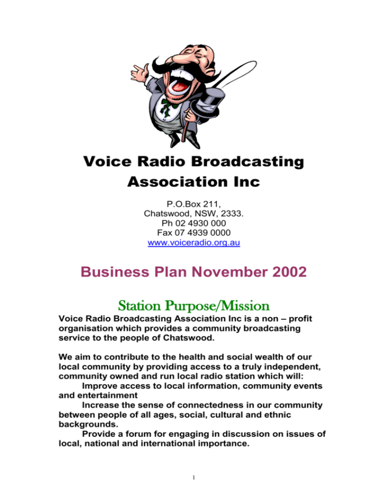 live sound business plan pdf