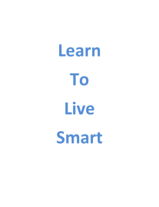 Learn To Live Smart Table of Contents Battelle Report Vollara