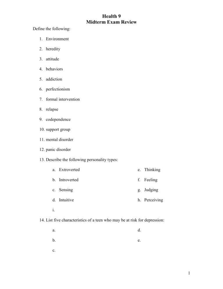 Define The Following Terms Biological Control