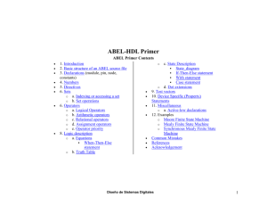 HDL-ABEL Primer