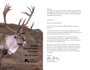 Alaska Discovery Foundation - Alaska Conservation Foundation