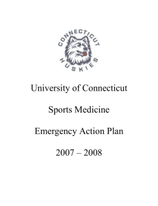 University of Connecticut Sports Medicine
