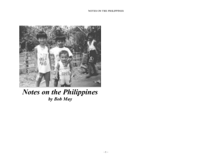 Philippine Observations April'99