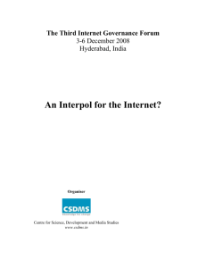 An Interpol for the Internet