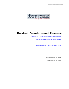 Product Development Process