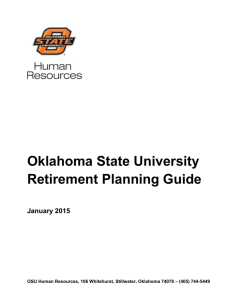 OSU Notification of Retirement