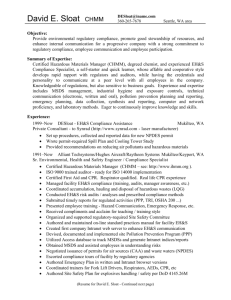 Resume in MS Word format