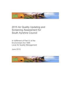 Executive summary - Air Quality in Scotland