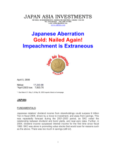 JAPANESE ABERRATION GOLD: Nailed Again!