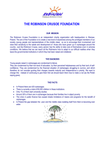 THE ROBINSON CRUSOE FOUNDATION
