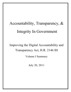 Accountability, Transparency, & - Financial Management Services, Inc.