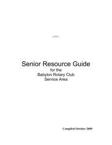 senior resource guide