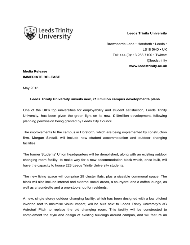 leeds trinity university personal statement