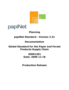 Planning - PapiNet