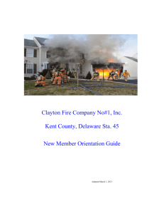 Clayton Fire Company No#1, Inc