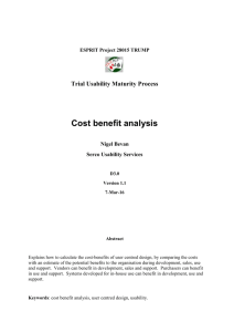 D3.0 Cost benefit v1.1