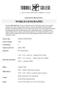 TEXT : Concepts and Regions in Geography