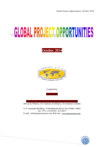 GPO 10- 2014 - Project Exports Promotion Council of India